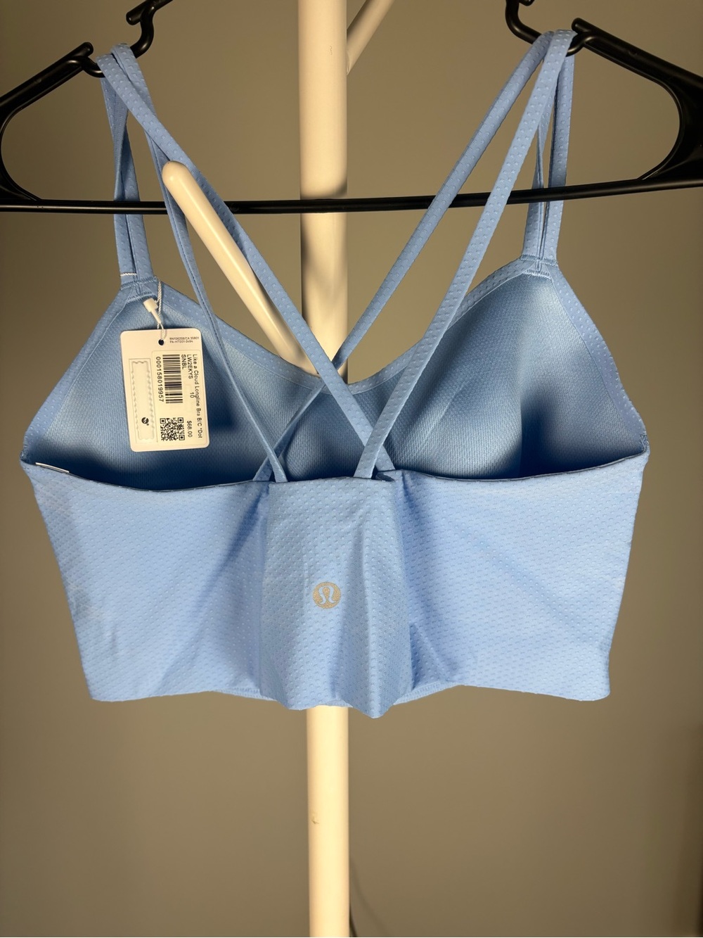 lululemon Sinatra Blue Like a Cloud Sports Bra, Size 10 B/C, NWT - Picture 3 of 5